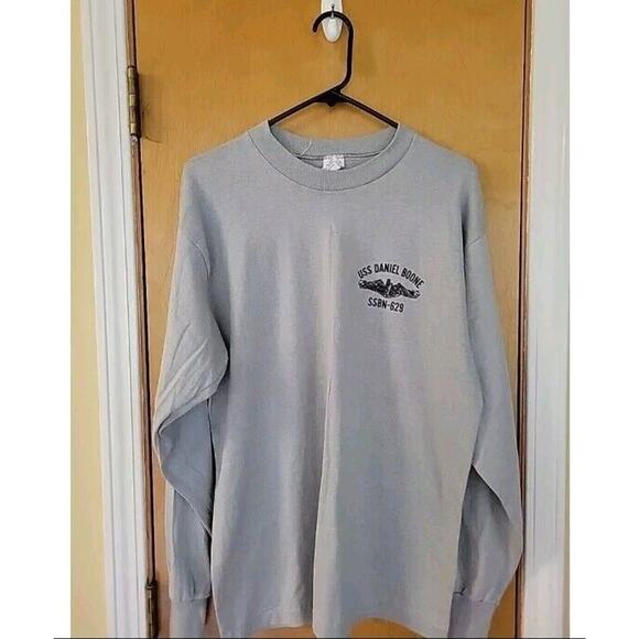 Silent Deep I United Military Single Stitch Shirt SSBN-629 VINTAGE XL - Picture 6 of 7